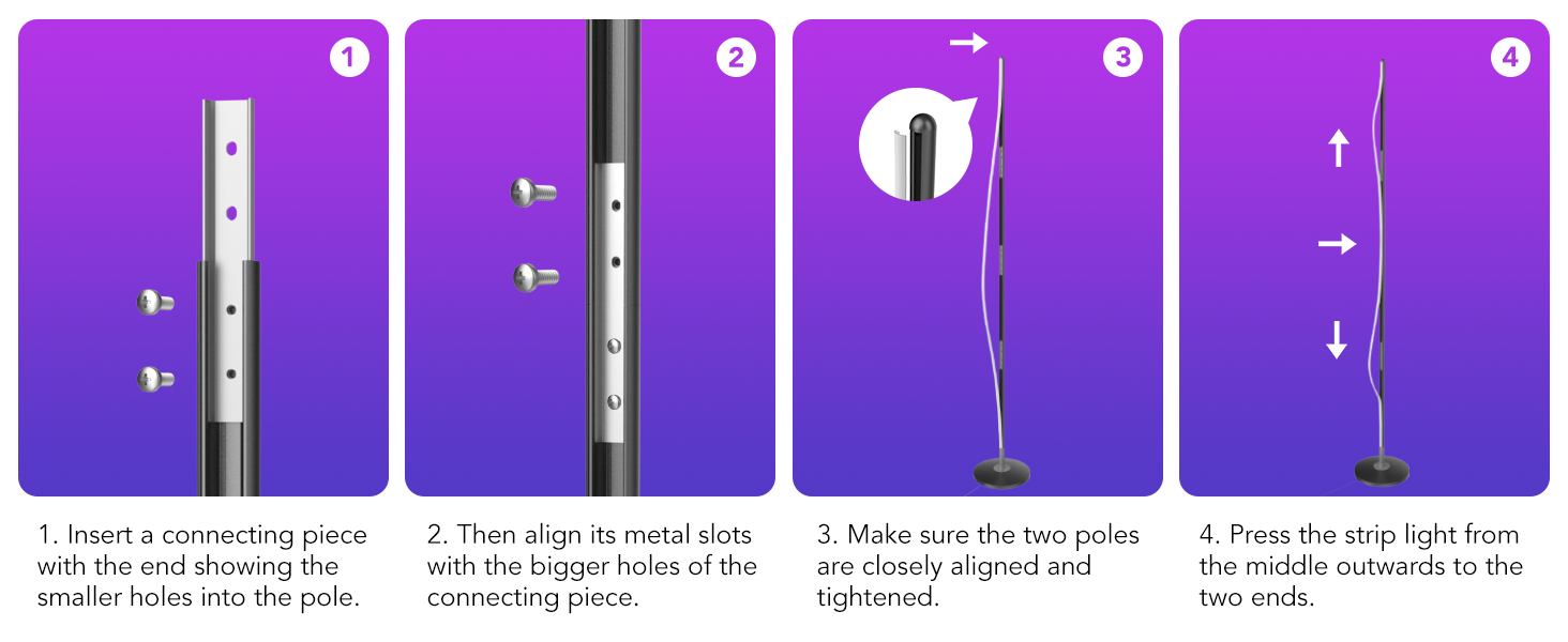 Installation Warm Tips: